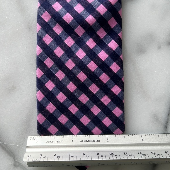 Ties.com, Purple small checkered pattern. - Picture 3 of 3